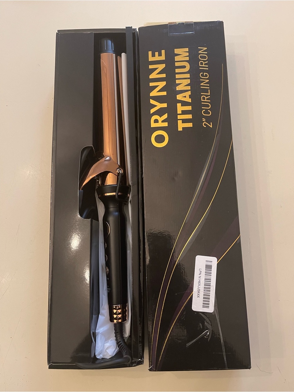Titanium 2 Inch Curling Iron,Extra-Long Barrel for Long Hair
Curling Iron 2